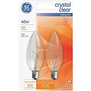 Best 40w fan light bulbs ge