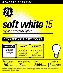 Best ge standard white night light bulb