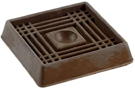 Best 3×3 square rubber furniture caster cups with anti-sliding floor grip