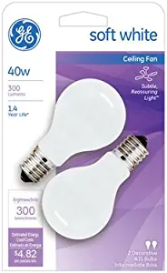 Best 40w fan light bulbs ge