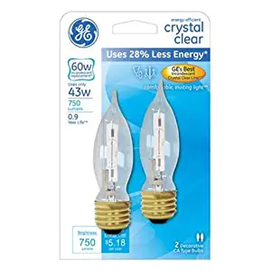 Best ge crystal clear 43w