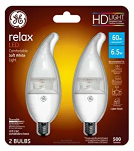 Best ge refresh led candelabra base