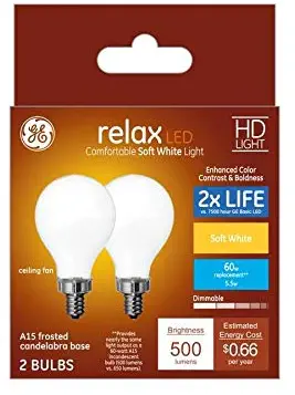 Best ge white 60 watt a15 fan