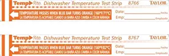 Best temp rite dishwasher test strips