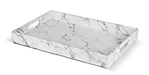 Best round faux marble coffee table tray