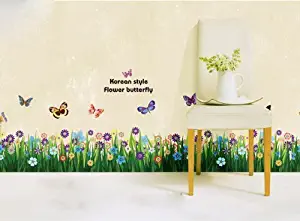 Best fairy garden wall mural