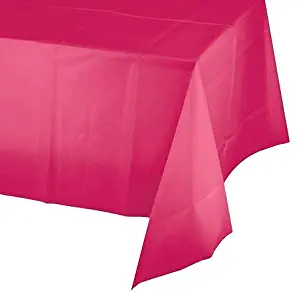 Best table cloth for party neon pink
