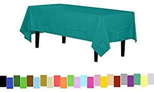 Best orange and teal table cloth
