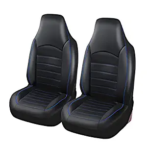 Best black and blue front seat covers