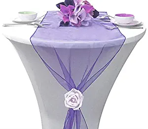 Best purple lace table runner