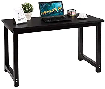 Best industrial pipe computer desk with hutch