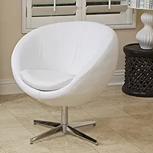 Best white swivel living room chair