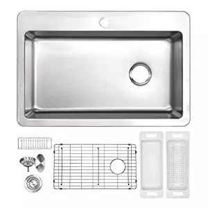 Best deep kitchen sink top mount