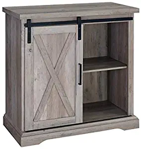 Best console table with barn doors