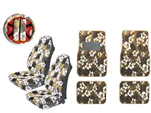 Best hawaiian flower car seat covers