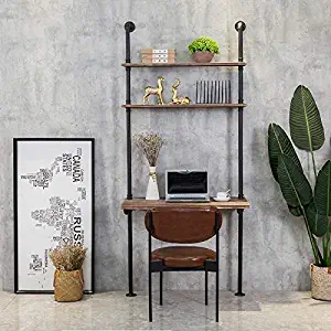 Best computer desk ladder shelf