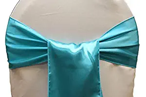 Best teal wedding chair covers