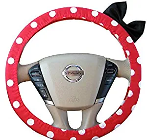 Best red polka dot car seat covers