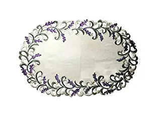 Best purple doilies for coffee table\