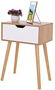 Best charging end table white