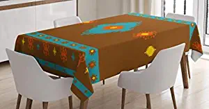 Best native american table cloth