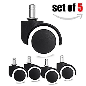 Best replacement office chair wheels under $13