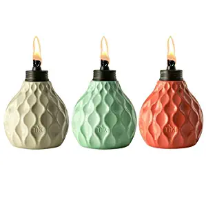 Best table lamp coral glass