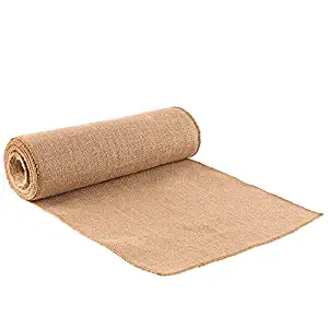 Best burlap table runner 10′