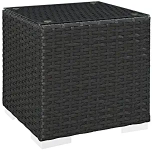 Best 18×18 wicker patio table glass top
