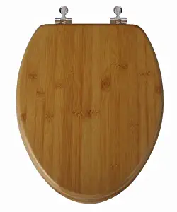 Best wood toilet seat with brass hinges