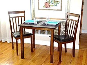 Best 3 piece dining set natural