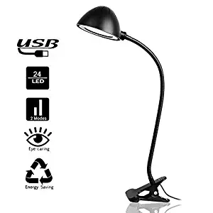 Best clip on flexible desk lamp with cord