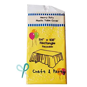 Best dark blue and yellow table cloth