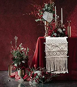 Best 108′ length table runner gray