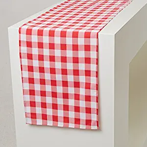 Best red table runner 84 in