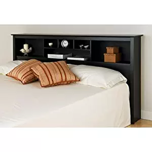 Best queen platform bed frame headboard shelves