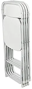 Best molded folding chair – white