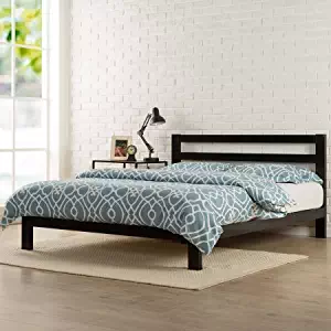 Best zinus king bed frame gray