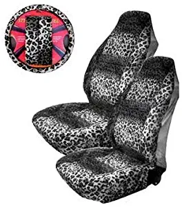 Best car seat cover snow leopard print