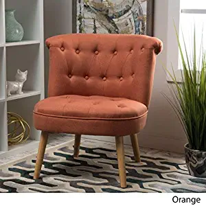 Best small orange accent chair