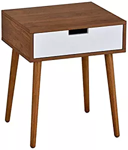 Best wood mid century end table