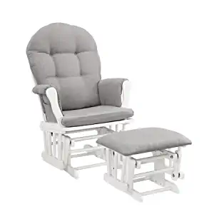 Best baby glider and ottoman white