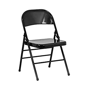 Best maxchief upholstered padded folding chair, 4-pack
