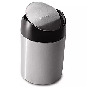 Best small table trash can