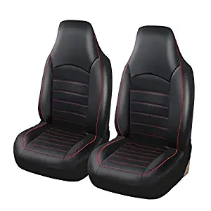 Best red and black bucket seat covers