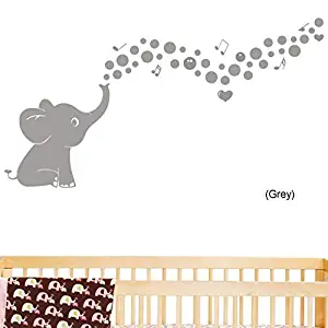 Best living room decal elephant