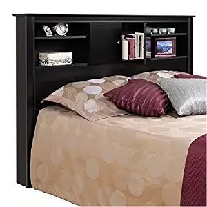 Best black headboard with shelves for queen beds