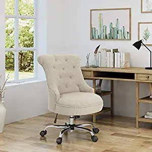 Best linen upholstered desk chair