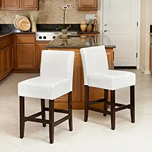 Best 24′ bar stool white\