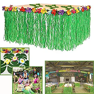 Best hawaiian party decorations table cloth